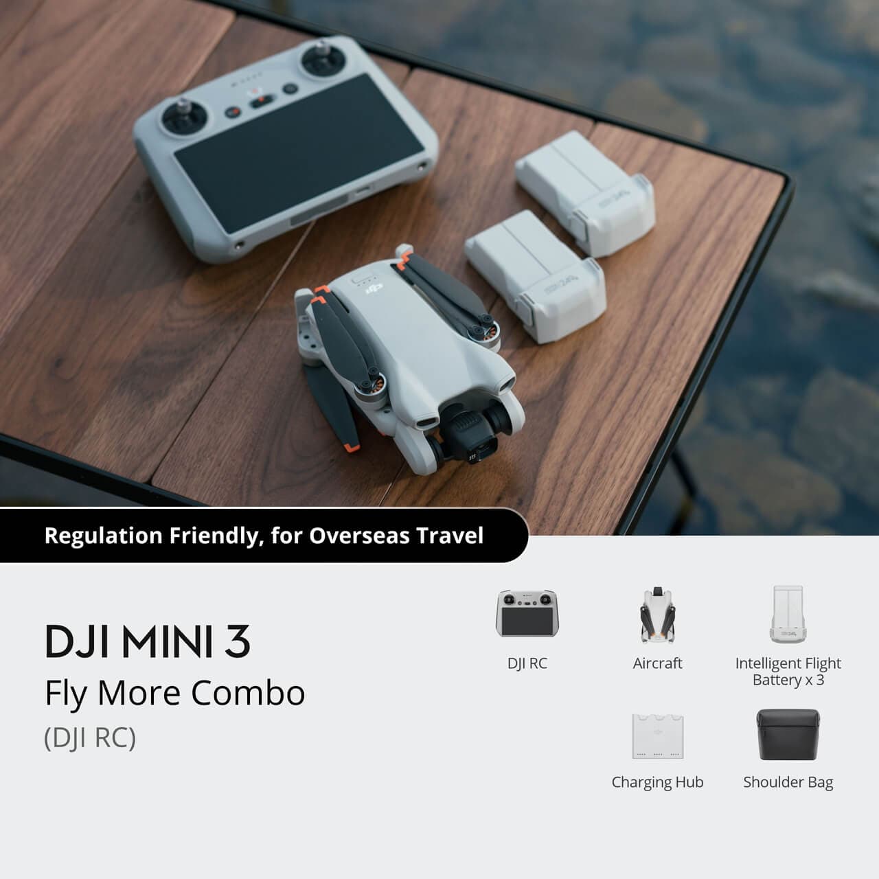 DJI Mini 3 Fly More Combo (DJI RC remote with screen) - Thumbnail 4