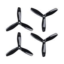 Pro-Range Propellers 5045(5X4.5) Tri Blade Bullnose Polycarbonate Black 2CW+2CCW-2pairs - Thumbnail 2