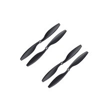 Orange HD Propellers 1045(10X4.5) ABS DJI Black 2CW+2CCW-2pair-Premium Quality - Thumbnail 2