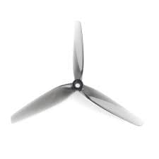 HQProp 7X4X3 Light Grey (2CW+2CCW)-Poly Carbonate Triblade Propeller