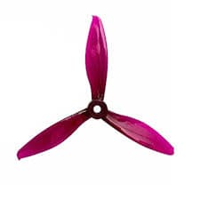 Pro-Range Propellers 5149(5.1X4.9) Tri-Blade Flash Durable 2CW+2CCW 2 Pair-Transparent Purple