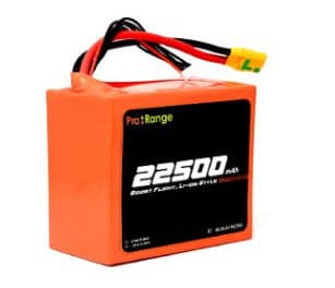 Pro-Range A Grade INR 21700-P45B 22.2V 22500mAh 10C 6S5P 180A/225A Discharge Li-ion Drone Battery Pack for EFT Agriculture Drone - Thumbnail 2