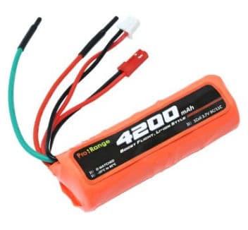 Pro-Range A Grade INR 21700-P42A 3.7V 4200mAh 11C 1S1P 40A/50A Discharge Li-ion Drone Battery Pack with JST RCY BEC