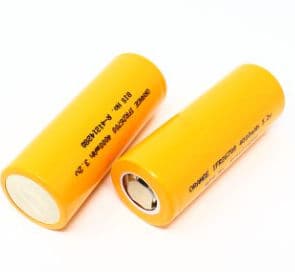 Orange A Grade IFR26700 3.2V 4000mAh 2C LiFePO4 Battery - Thumbnail 3