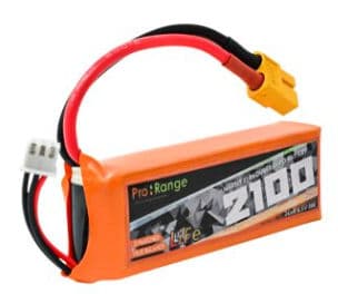 Pro-Range 6.6V 2100mAh 30C 2S Lithium Iron Phosphate (LiFePO4) Battery Pack