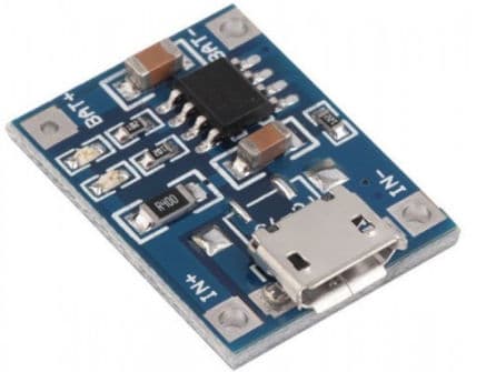 TP4056/TC4056 1A Li-Ion Lithium Battery Charging Module – Micro B USB - Thumbnail 6
