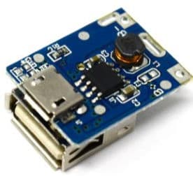 5V Step-Up Power Module Lithium Battery Charging Protection Board USB For DIY Charger 134N3P - Thumbnail 2
