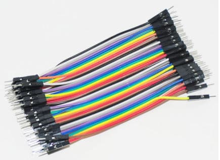 Male To Male Jumper Wires 40 Pcs 10cm