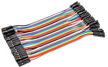 Female to Female DuPont Line 40 Pin 30cm - Thumbnail 5