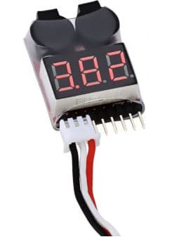 Lipo Voltage Checker 1S-8S with Buzzer Alarm - Thumbnail 2