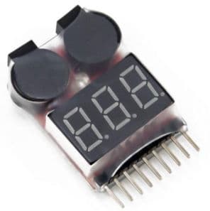 Lipo Voltage Checker 1S-8S with Buzzer Alarm - Thumbnail 3