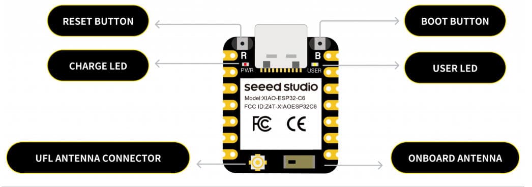 Seeed Studio XIAO ESP32C6 - Thumbnail 7