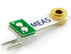 TE Connectivity MiniSense 100 Vibration Sensor 260pC/g Vertical