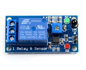 Fire Flame detection Sensor Relay Module - Thumbnail 3