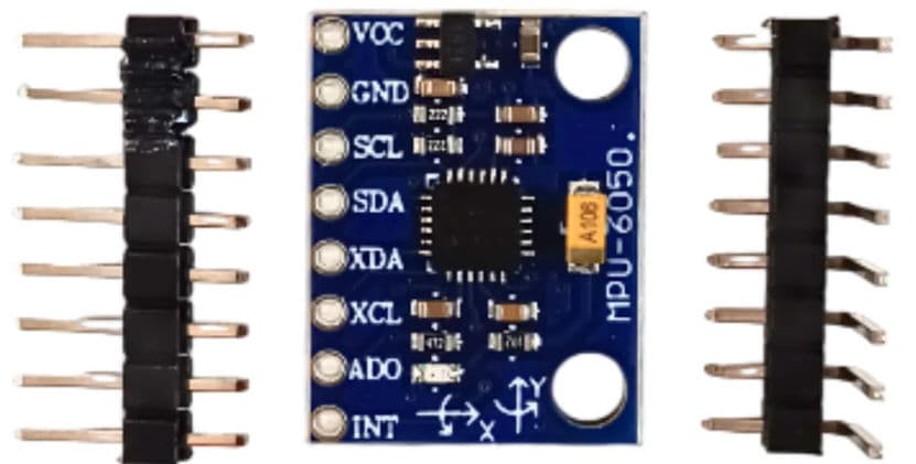 MPU-6050 Triple-Axis Accelerometer & Gyroscope Module - Thumbnail 3