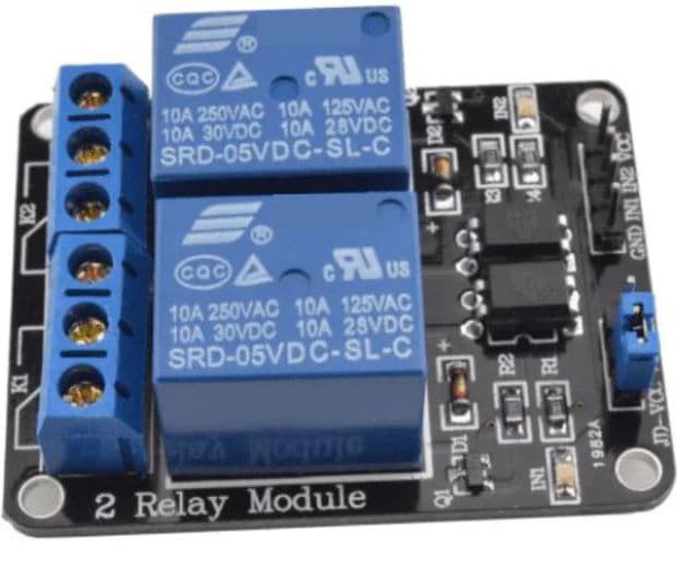 2-Ch 5V Relay Board - Thumbnail 3