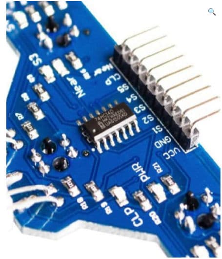 BFD-1000 Five Channel Infrared Tracking Module Tracing Sensor - Thumbnail 2