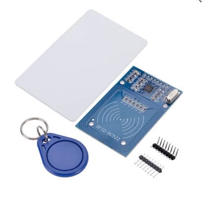RC522 RFID Reader Writer SPI Module with Card & Tag Rated - Image 1