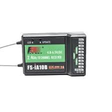 Flysky FS-i6X 2.4GHz 6CH AFHDS 2A RC Transmitter With FS-iA10B 2.4GHz 10CH Receiver - Thumbnail 3